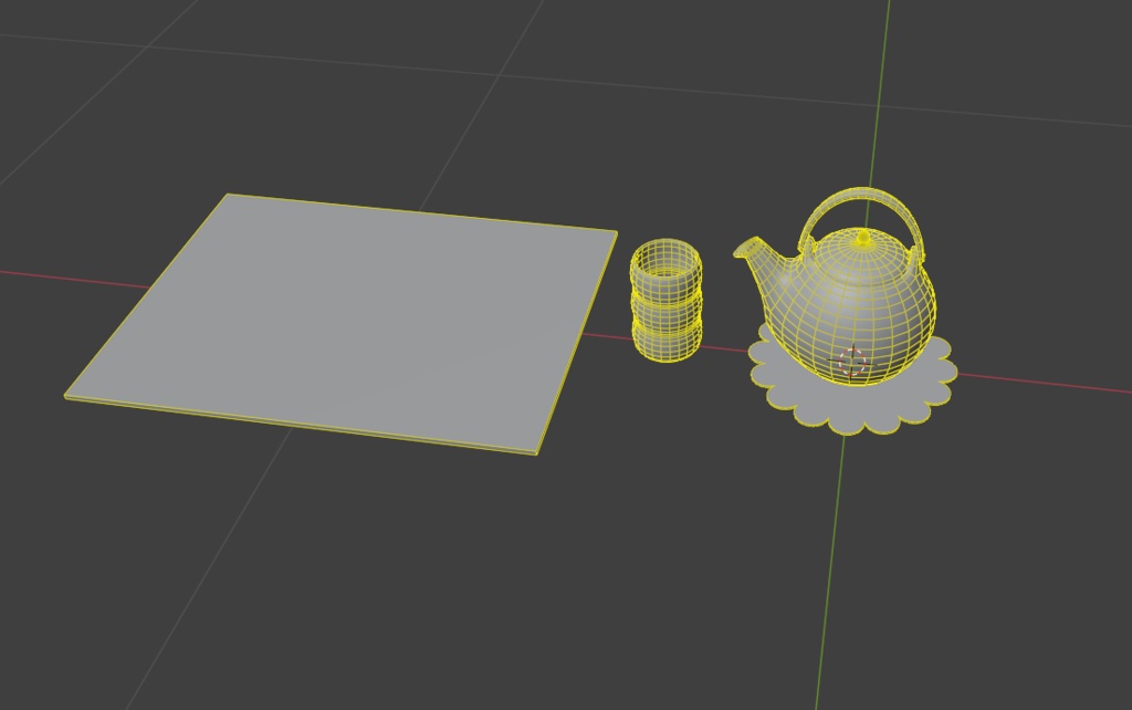 【3Dモデル】冬のこたつセットを制作しました|和室・お正月シーンにもおすすめ