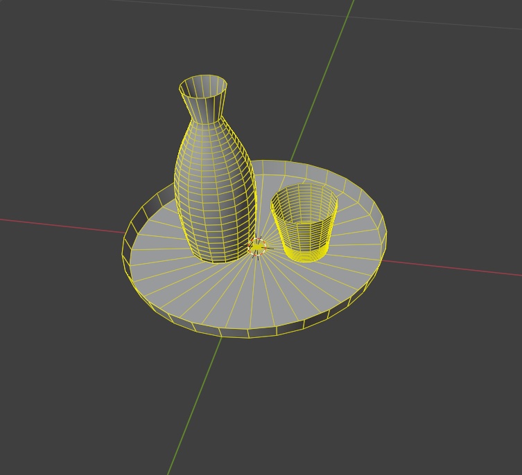 【3Dモデル】冬のこたつセットを制作しました|和室・お正月シーンにもおすすめ