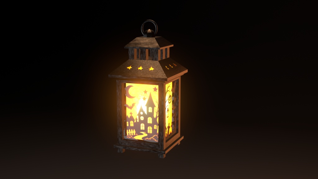 【3Dモデル】光るハロウィンかぼちゃ7種&ランタン・ディスプレイ台セット|FBX・発光テクスチャ付き