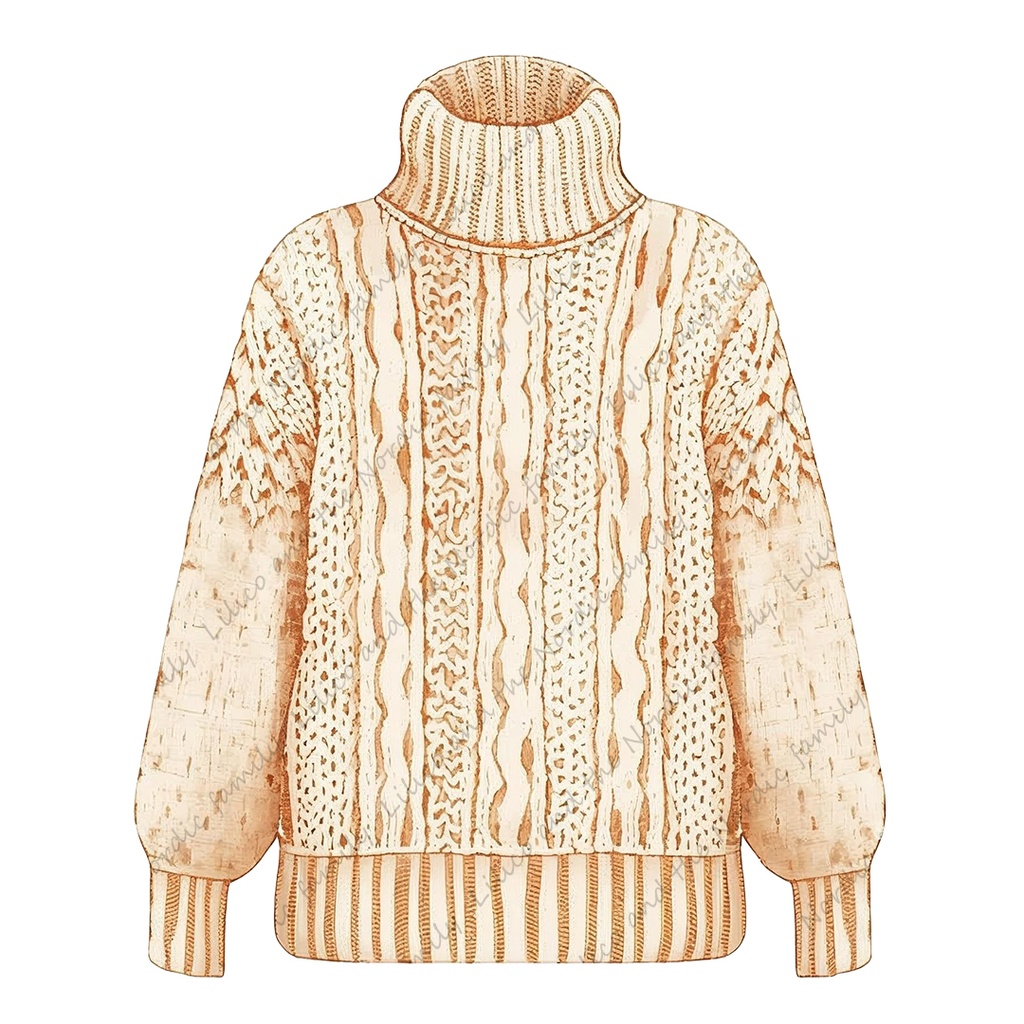 Lilico秋冬Fashion-vol.3クリップアート10点|背景透過PNG・商用OK・SNS&ブログに最適!