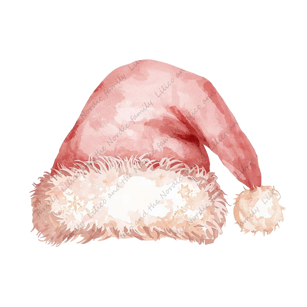 LilicoのPink X'masクリップアート20点|背景透過PNG・商用OK・SNS&ブログに最適!