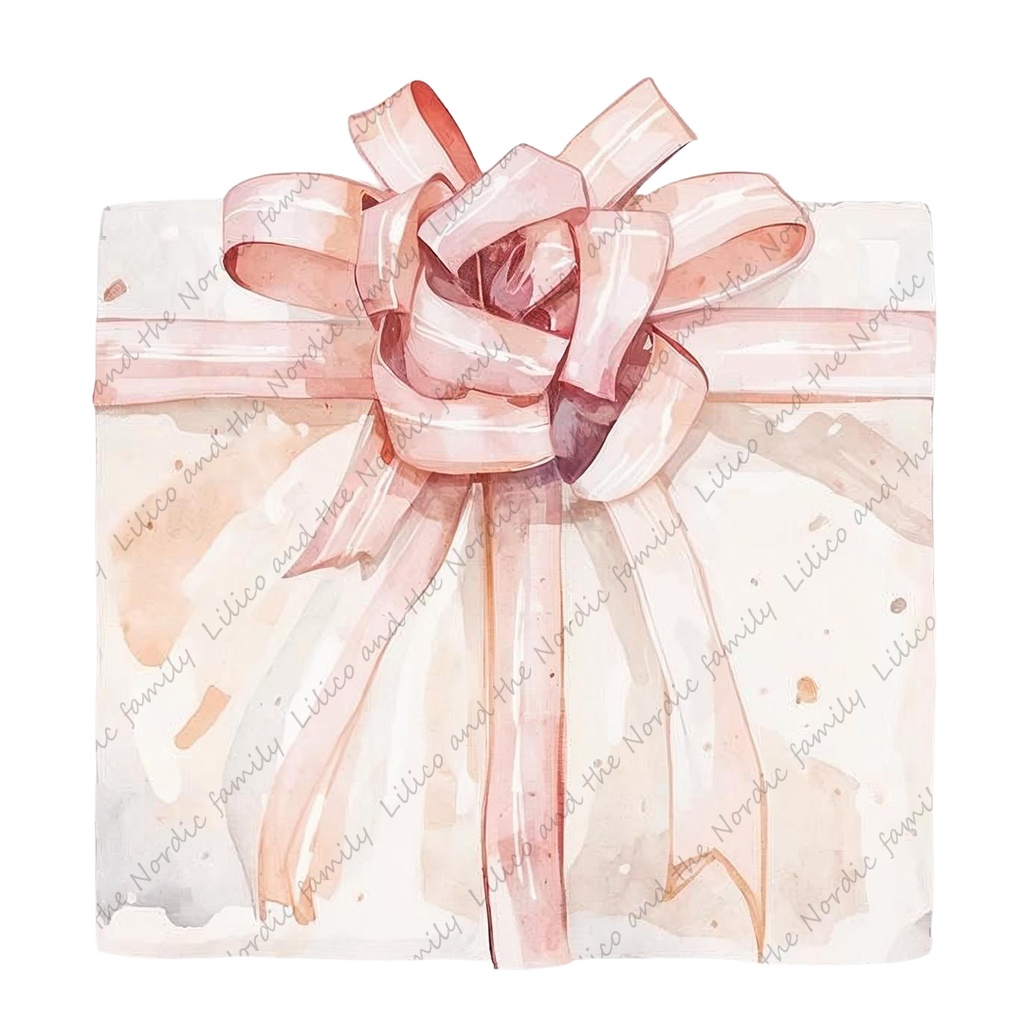 LilicoのPink X'masクリップアート20点|背景透過PNG・商用OK・SNS&ブログに最適!