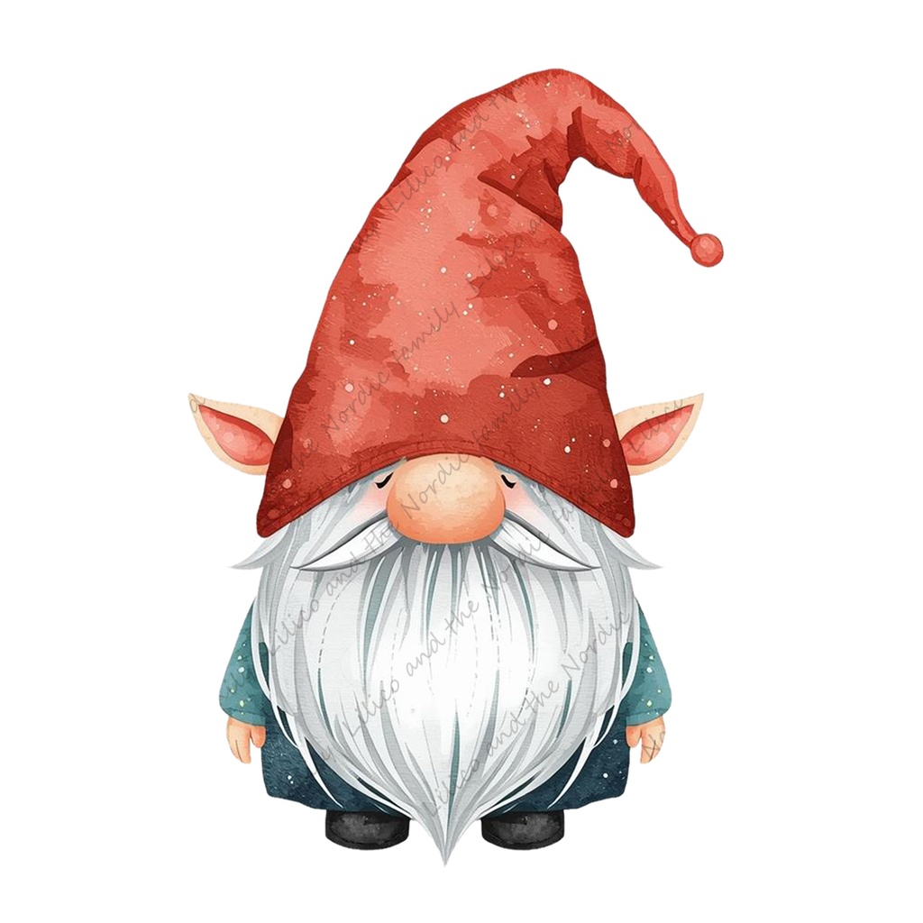 Lilico’s family のNoridic X'masクリップアート18点|背景透過PNG・商用OK・SNS&ブログに最適!