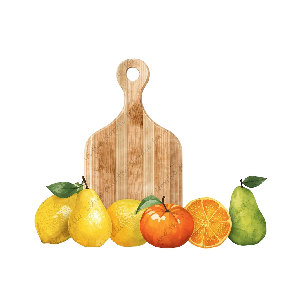 Lilico's familyの北欧インテリア-Living room クリップアート11点|背景透過PNG・商用OK・SNS&ブログに最適!