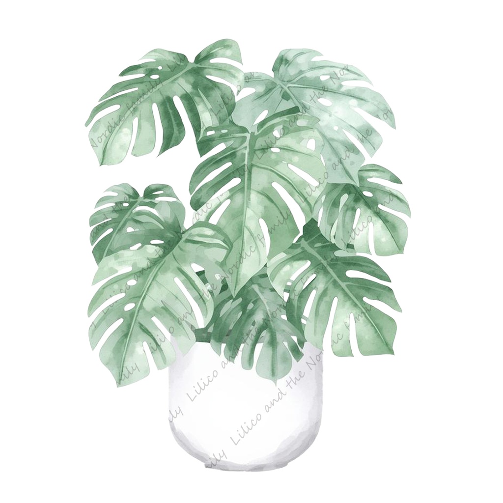 Lilico's familyの北欧インテリア-Bed room クリップアート10点|背景透過PNG・商用OK・SNS&ブログに最適!