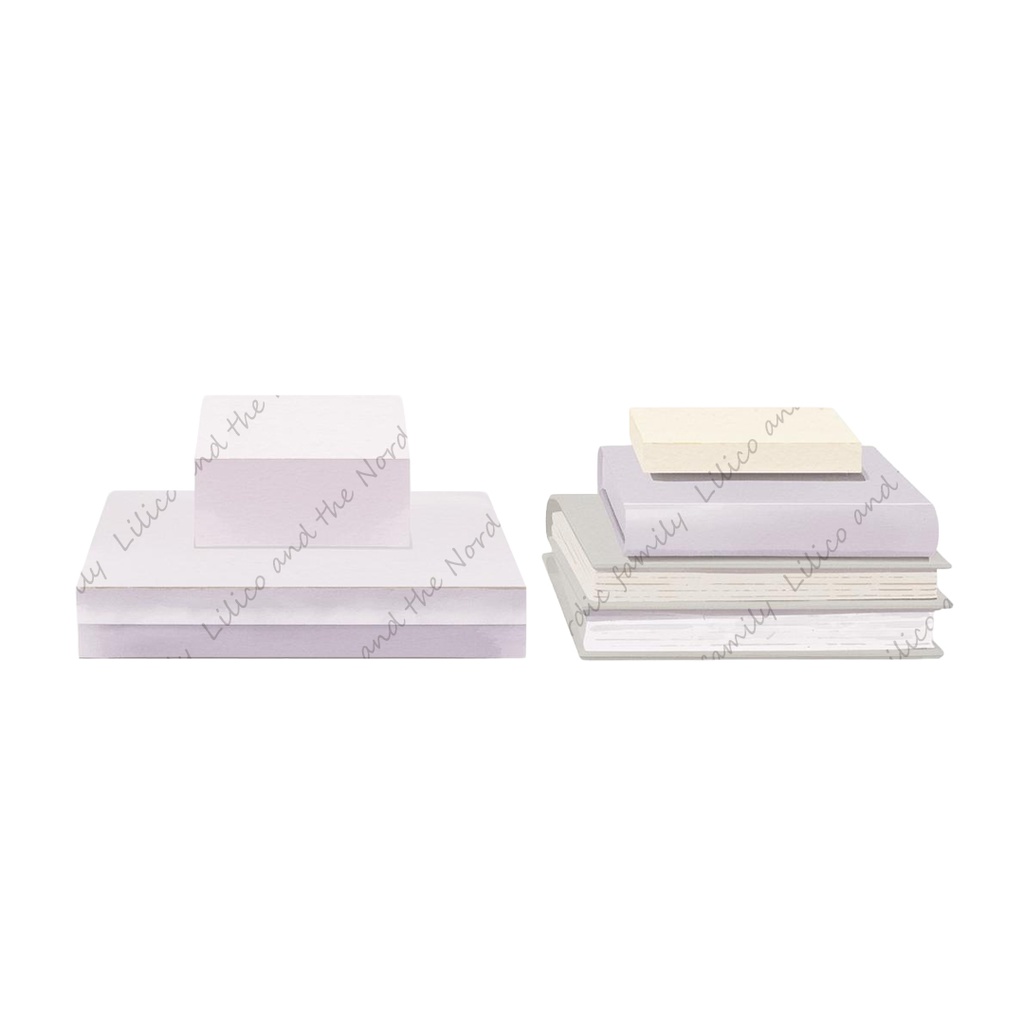 Lilico's familyの北欧インテリア-Work room クリップアート10点|背景透過PNG・商用OK・SNS&ブログに最適!