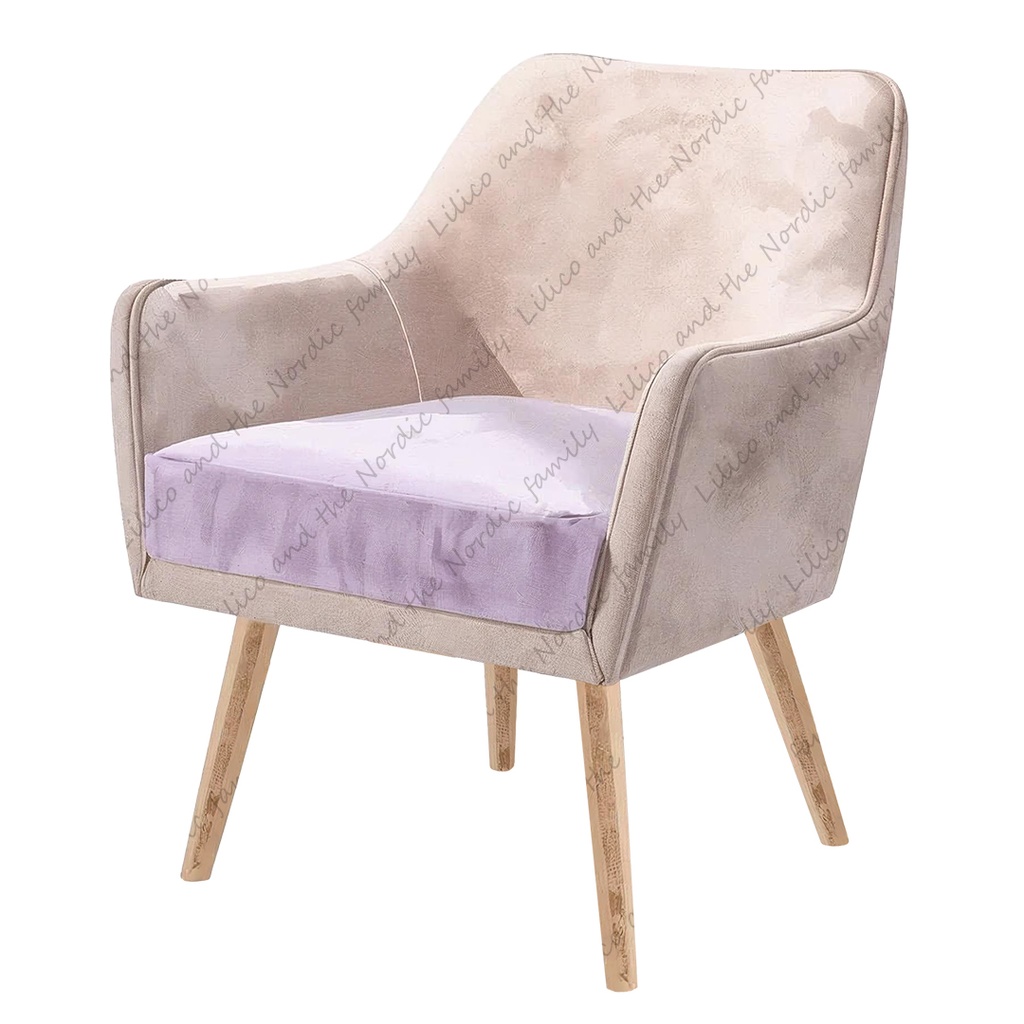 Lilico's familyの北欧インテリア-Work room クリップアート10点|背景透過PNG・商用OK・SNS&ブログに最適!