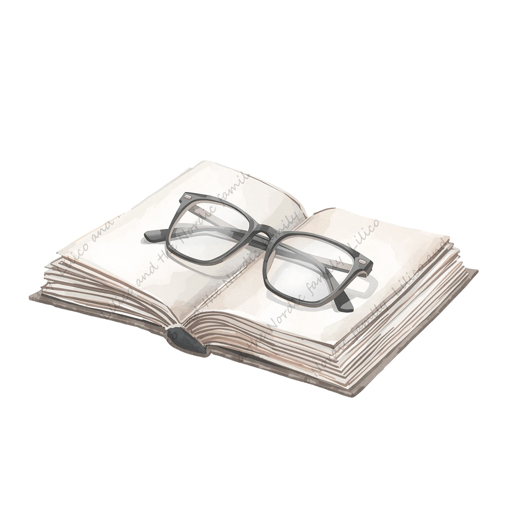 Lilico's familyの北欧インテリア-Work room クリップアート10点|背景透過PNG・商用OK・SNS&ブログに最適!