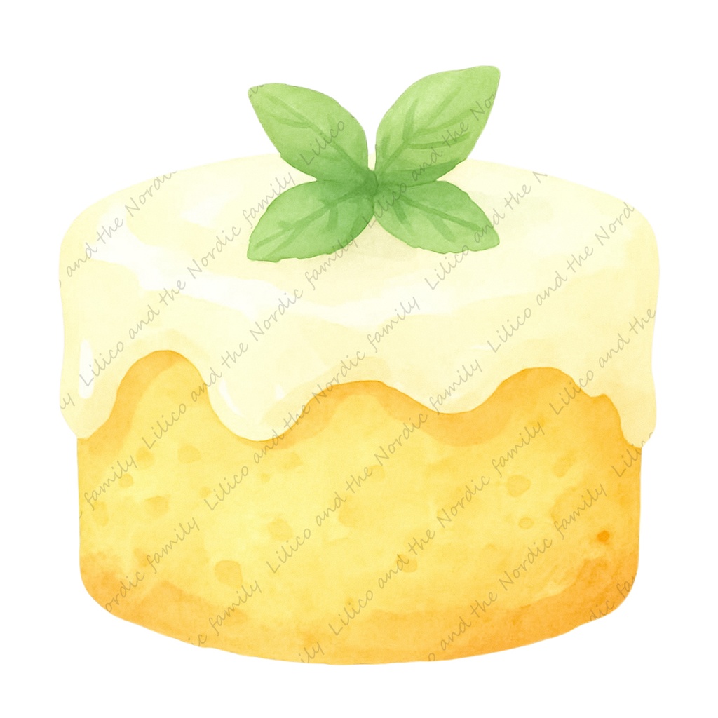 ♡Patisserie Lilico♡ Lovely cake collection クリップアート10点|背景透過PNG・商用OK・SNS&ブログに最適!