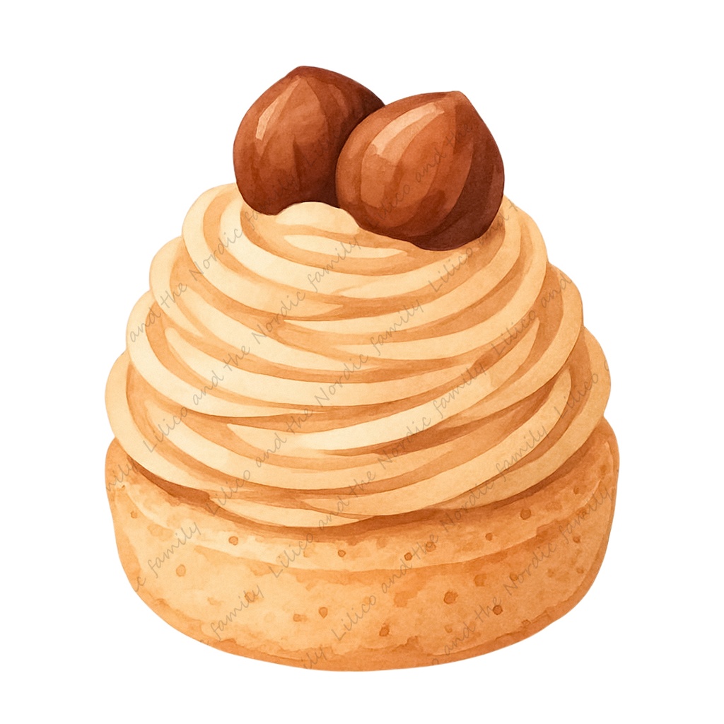 ♡Patisserie Lilico♡ Lovely cake collection クリップアート10点|背景透過PNG・商用OK・SNS&ブログに最適!