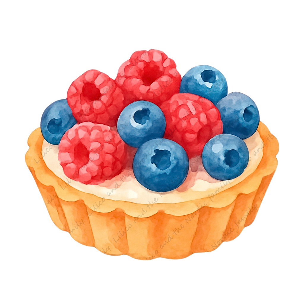 ♡Patisserie Lilico♡ Lovely cake collection クリップアート10点|背景透過PNG・商用OK・SNS&ブログに最適!