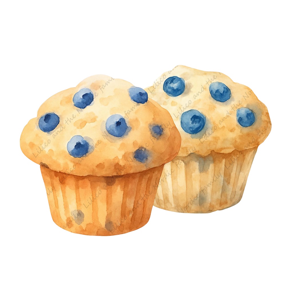 ♡Patisserie Lilico♡ Cozy Baked Sweets collection クリップアート10点|背景透過PNG・商用OK・SNS&ブログに最適!
