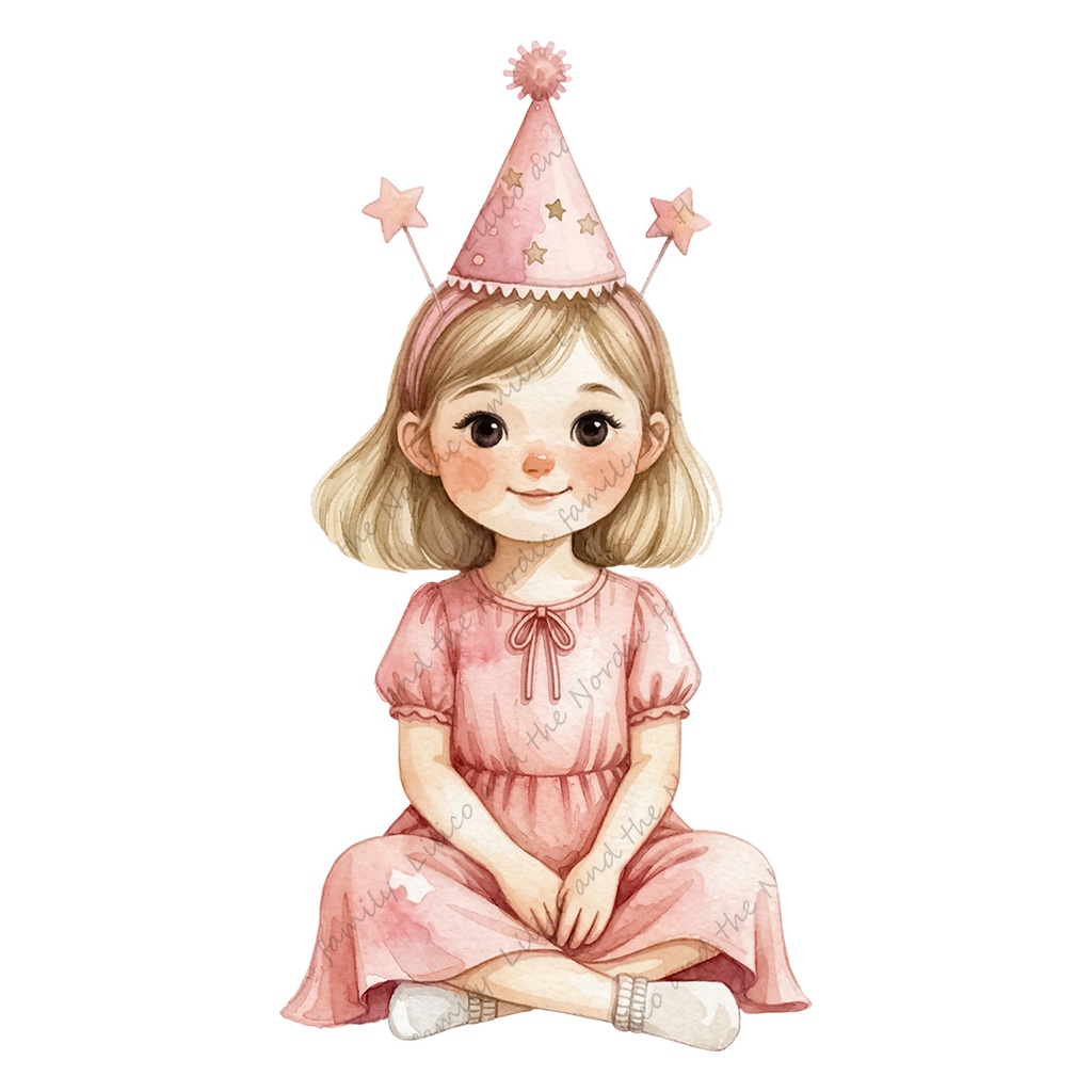 Lilico family|Myu's birthday party クリップアート10点|背景透過PNG・商用OK・SNS&ブログに最適!