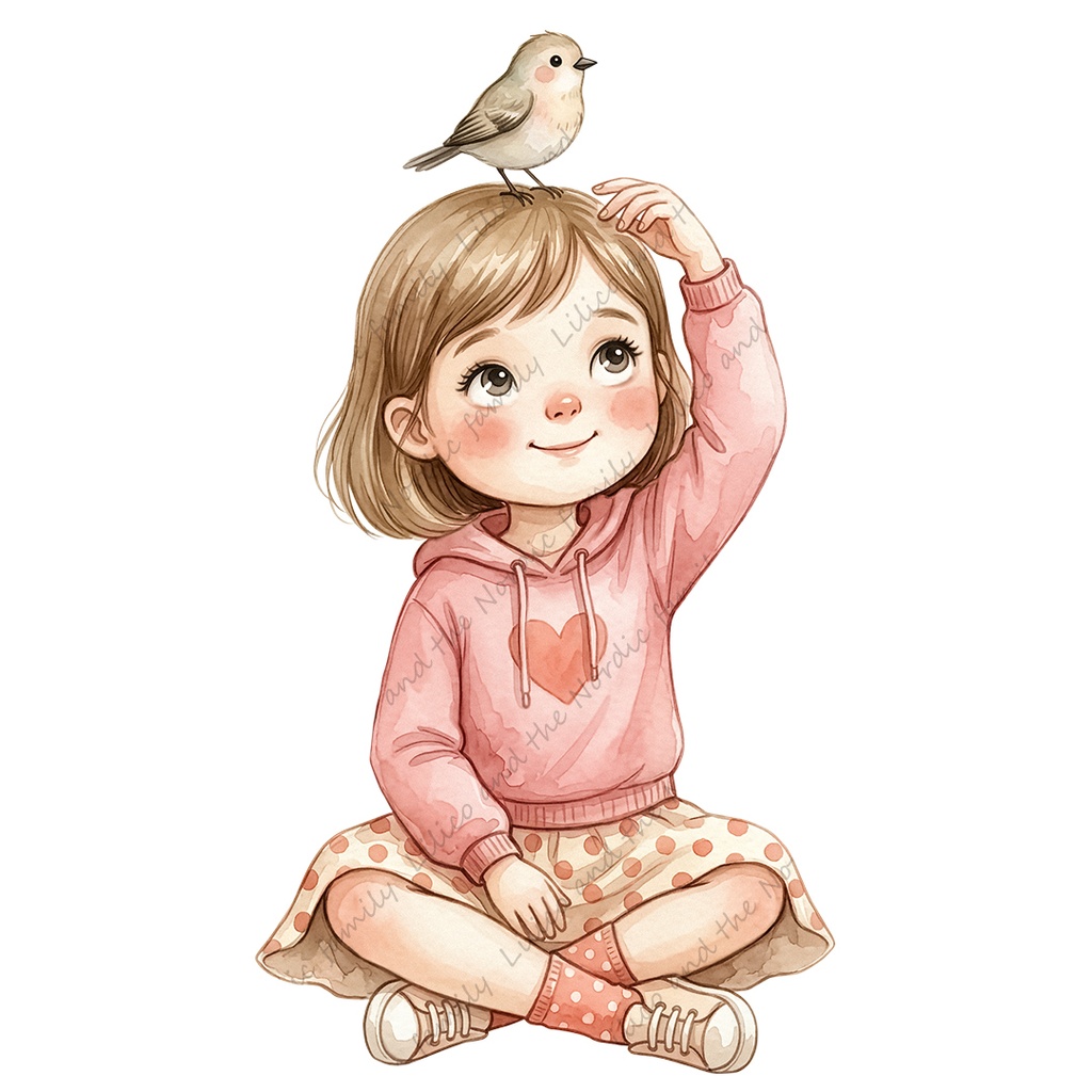 Lilico family|Cute Myu's collection クリップアート10点|背景透過PNG・商用OK・SNS&ブログに最適!