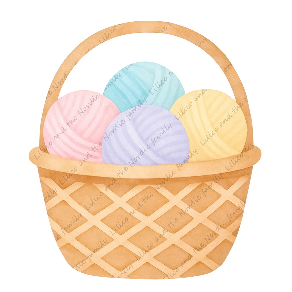 Lilico family home|Nordic Style-Cozy Home Goods クリップアート10点|背景透過PNG・商用OK・SNS&ブログに最適!