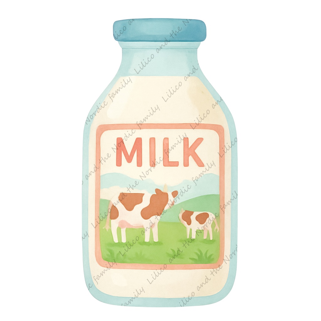 Lilico's family home|-Nordic Style-Cozy Tea Time Goods クリップアート10点|背景透過PNG・商用OK・SNS&ブログに最適!