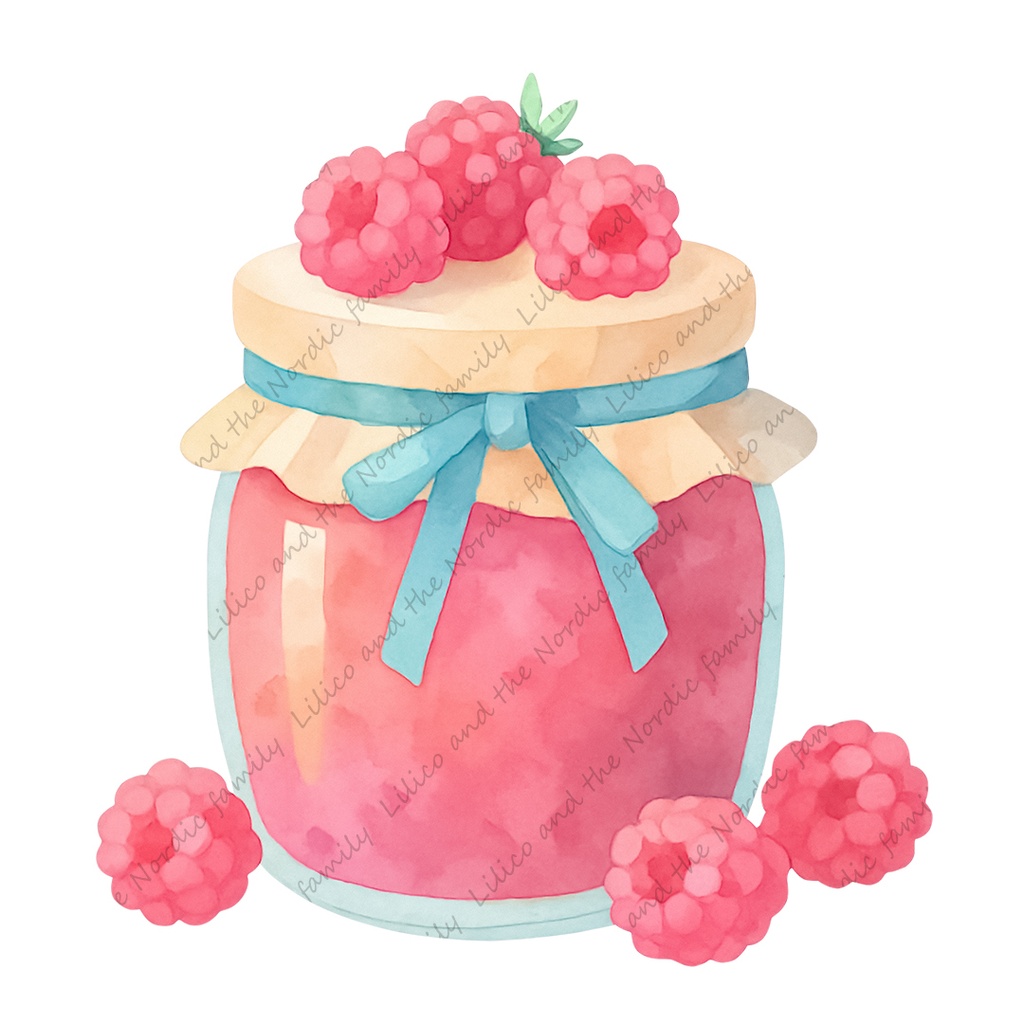 Lilico's family home|-Nordic Style-Cozy Tea Time Goods クリップアート10点|背景透過PNG・商用OK・SNS&ブログに最適!