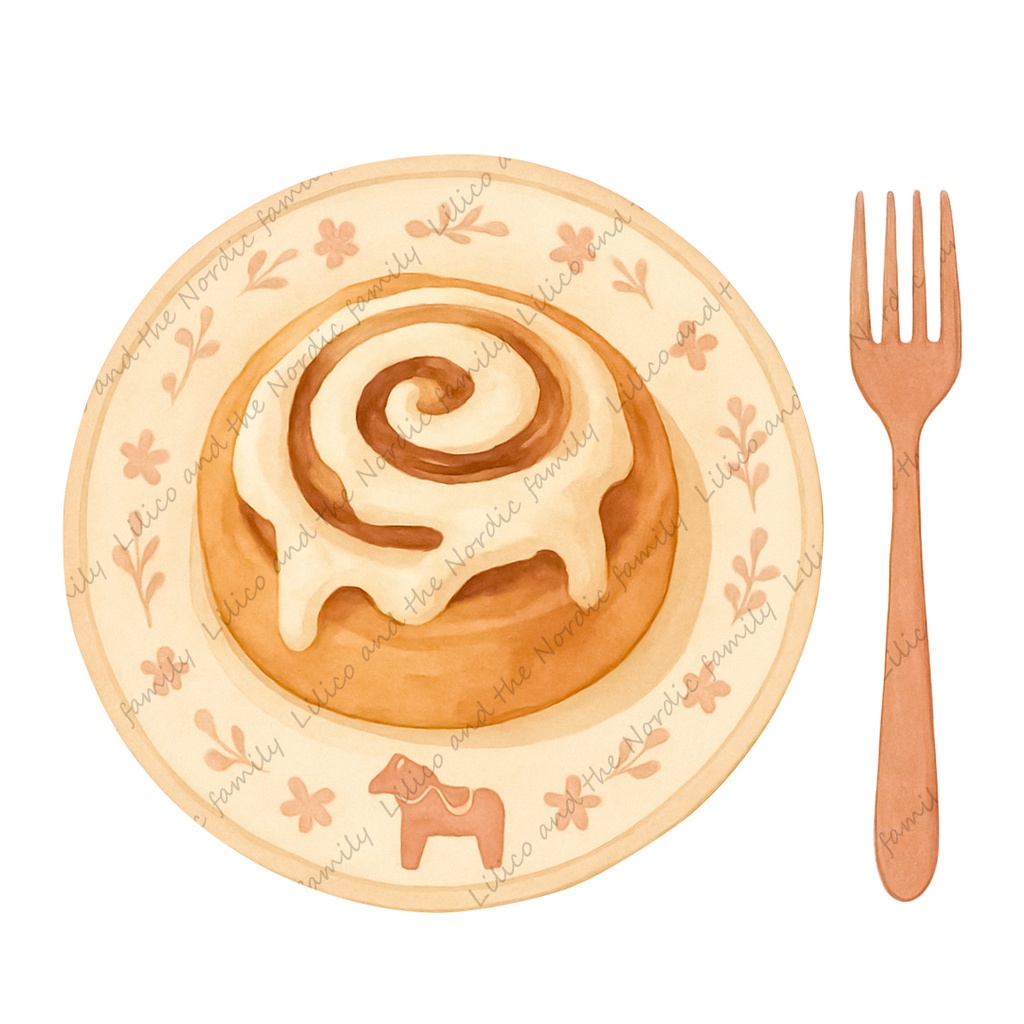 Lilico's family home|-Nordic Style-Cozy Tea Time Goods クリップアート10点|背景透過PNG・商用OK・SNS&ブログに最適!