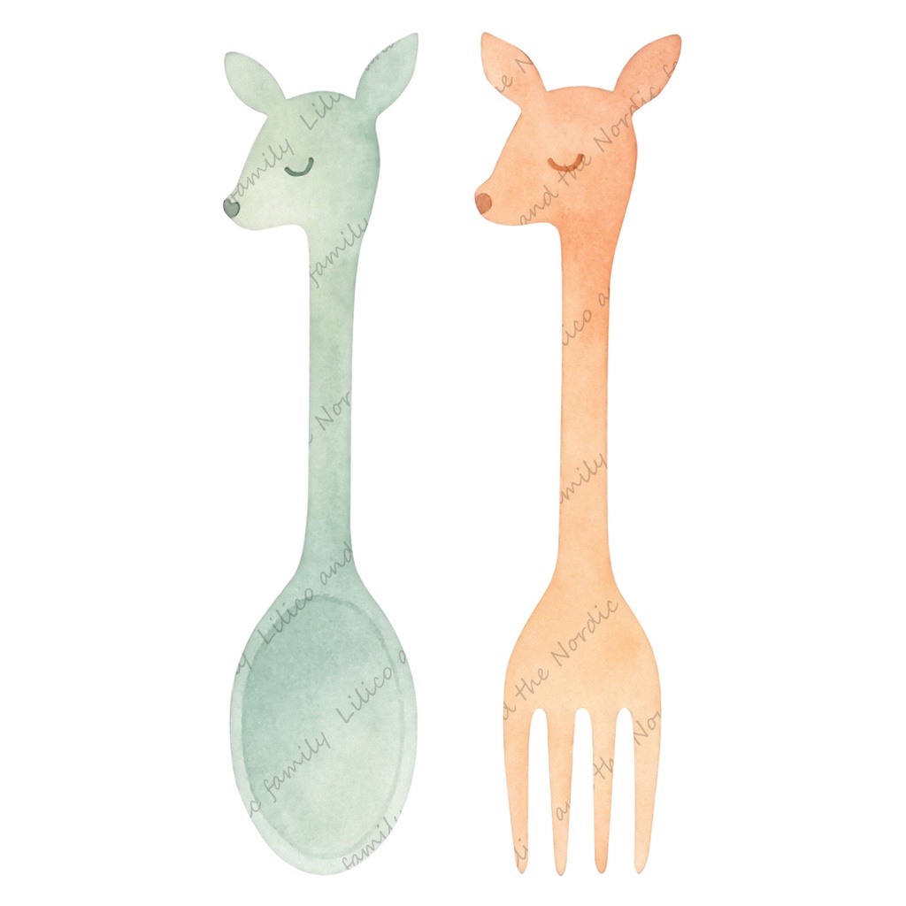 Lilico’s family home|Nordic Style-Happy Kitchen Goods クリップアート10点|背景透過PNG・商用OK・SNS&ブログに最適!