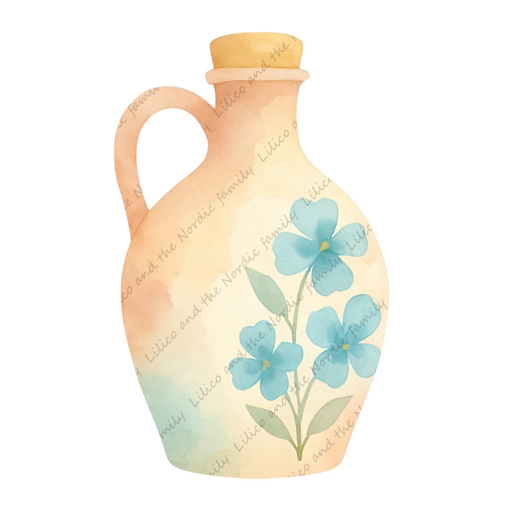 Lilico’s family home|Nordic Style-Happy Kitchen Goods クリップアート10点|背景透過PNG・商用OK・SNS&ブログに最適!