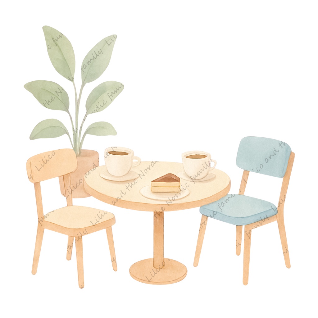 Patisserie Lilico|Café & Sweets collection クリップアート30+1点|背景透過PNG・商用OK・SNS&ブログに最適!