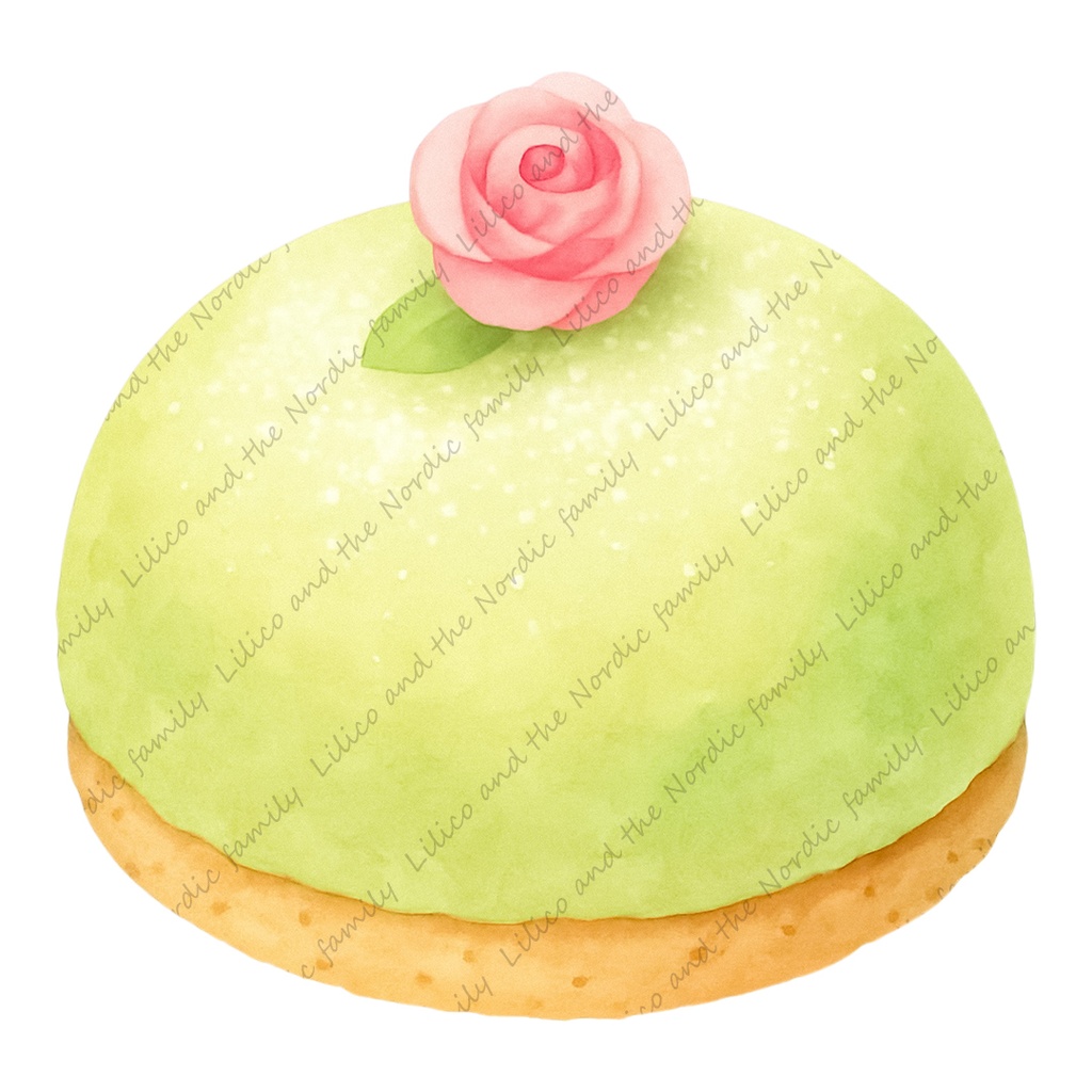 Patisserie Lilico|Café & Sweets collection クリップアート30+1点|背景透過PNG・商用OK・SNS&ブログに最適!