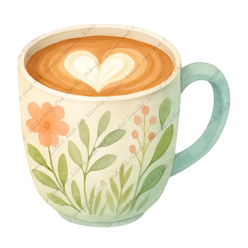 Patisserie Lilico|Café & Sweets collection クリップアート30+1点|背景透過PNG・商用OK・SNS&ブログに最適!