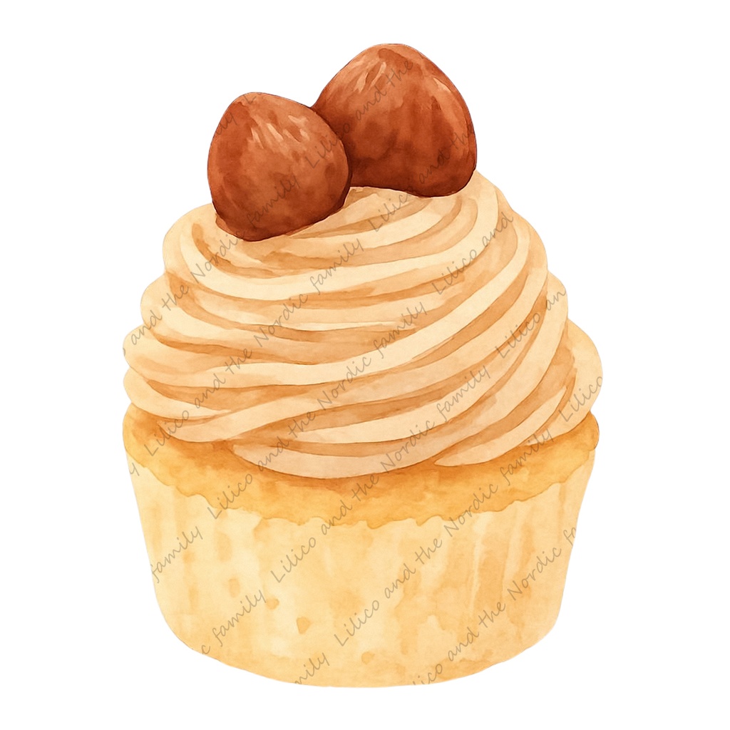 Patisserie Lilico|Café & Sweets collection クリップアート30+1点|背景透過PNG・商用OK・SNS&ブログに最適!