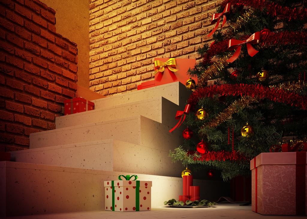 [3D背景]クリスマスセット