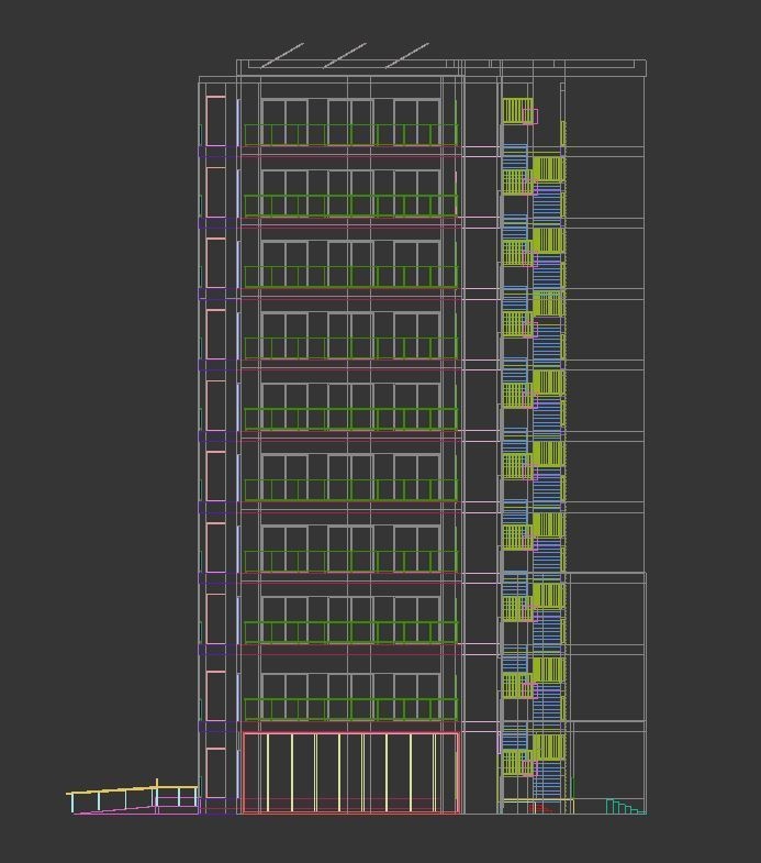 実際にありそうなマンション