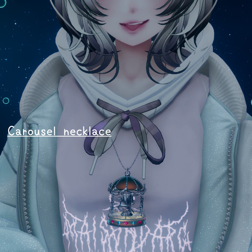 【shinra森羅】Carousel Necklace