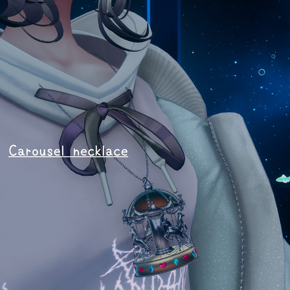 【shinra森羅】Carousel Necklace
