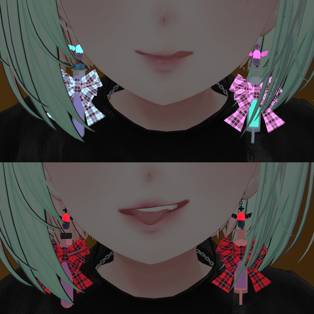 【無料/FREE】病み病みピアス