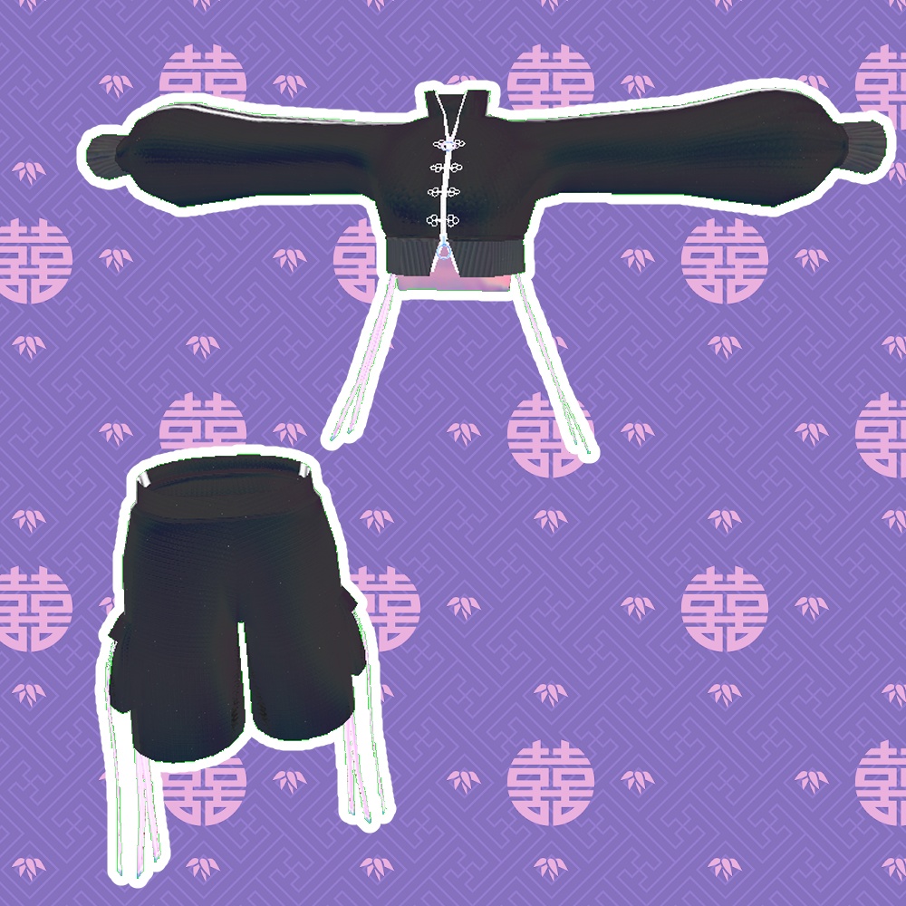 【shinra森羅】チャイナチック♥ジャージセットアップ