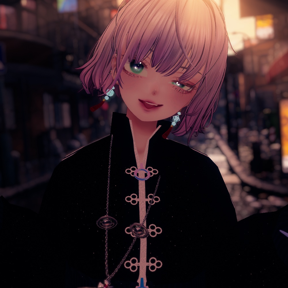 【shinra森羅】チャイナチック♥ジャージセットアップ