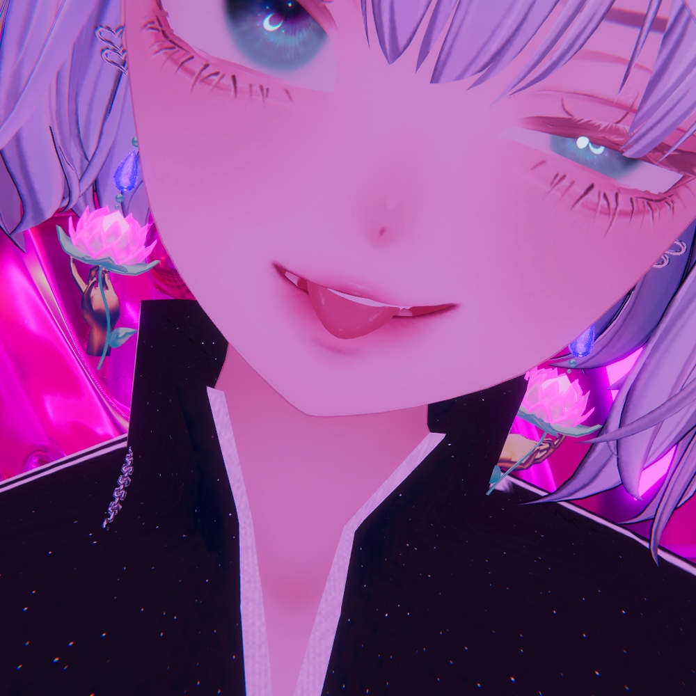蓮ネオンピアス