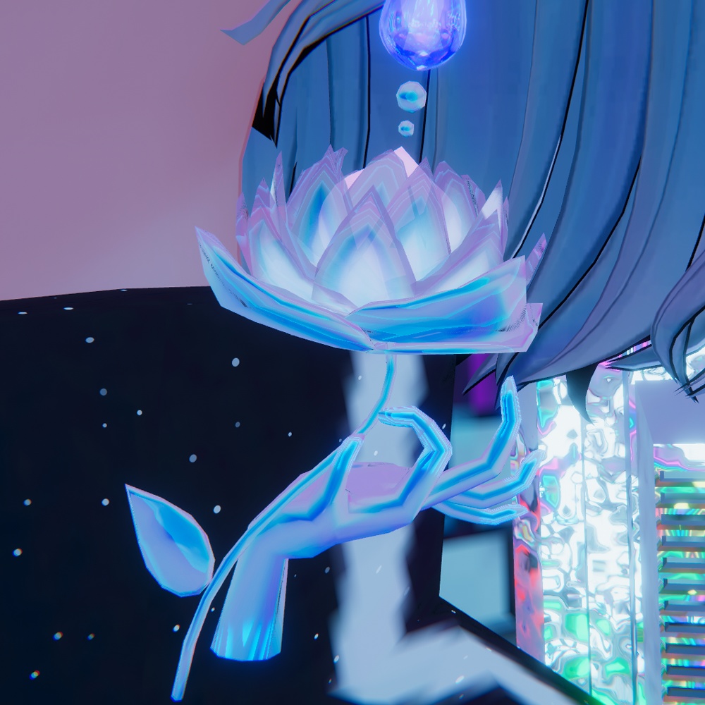 蓮ネオンピアス