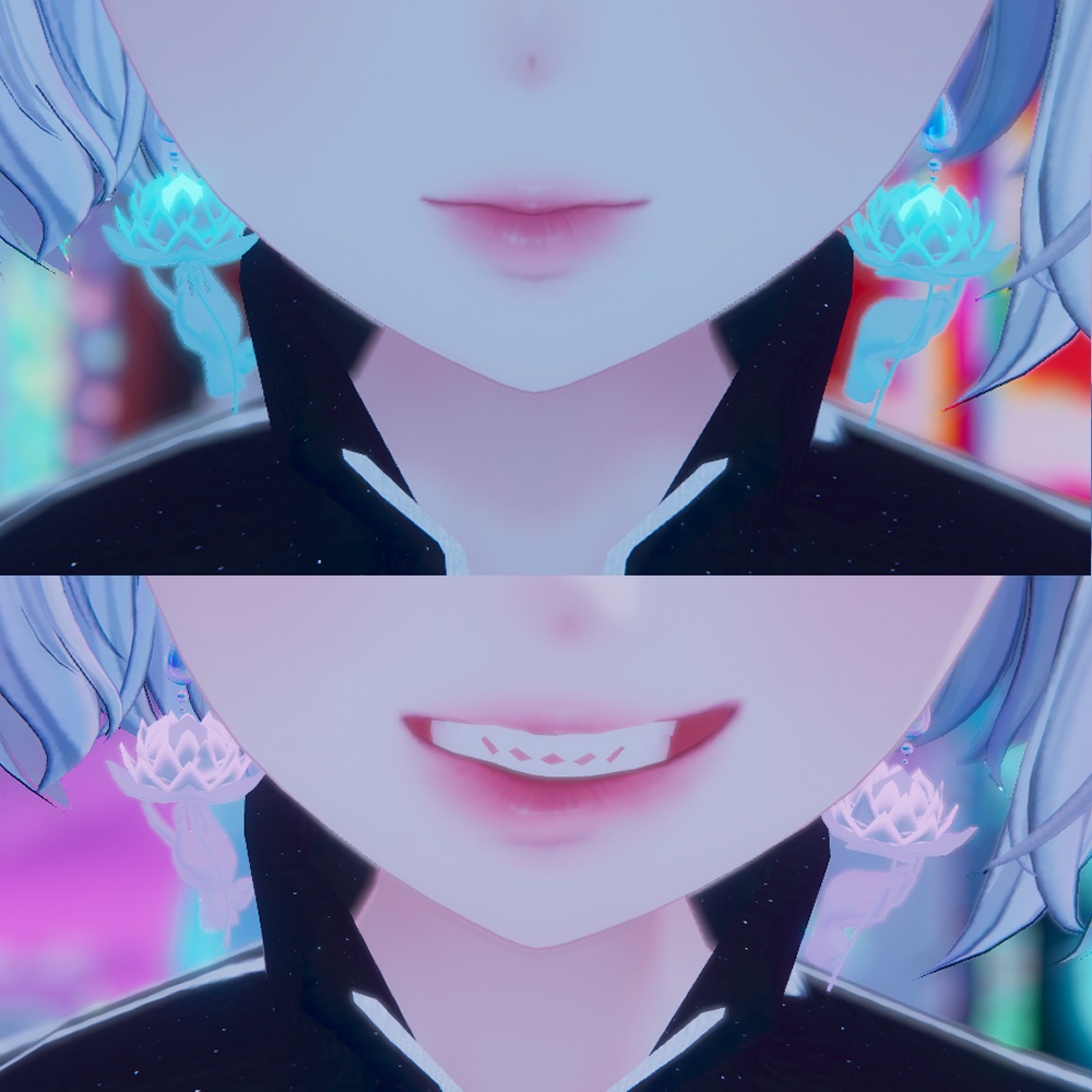 蓮ネオンピアス