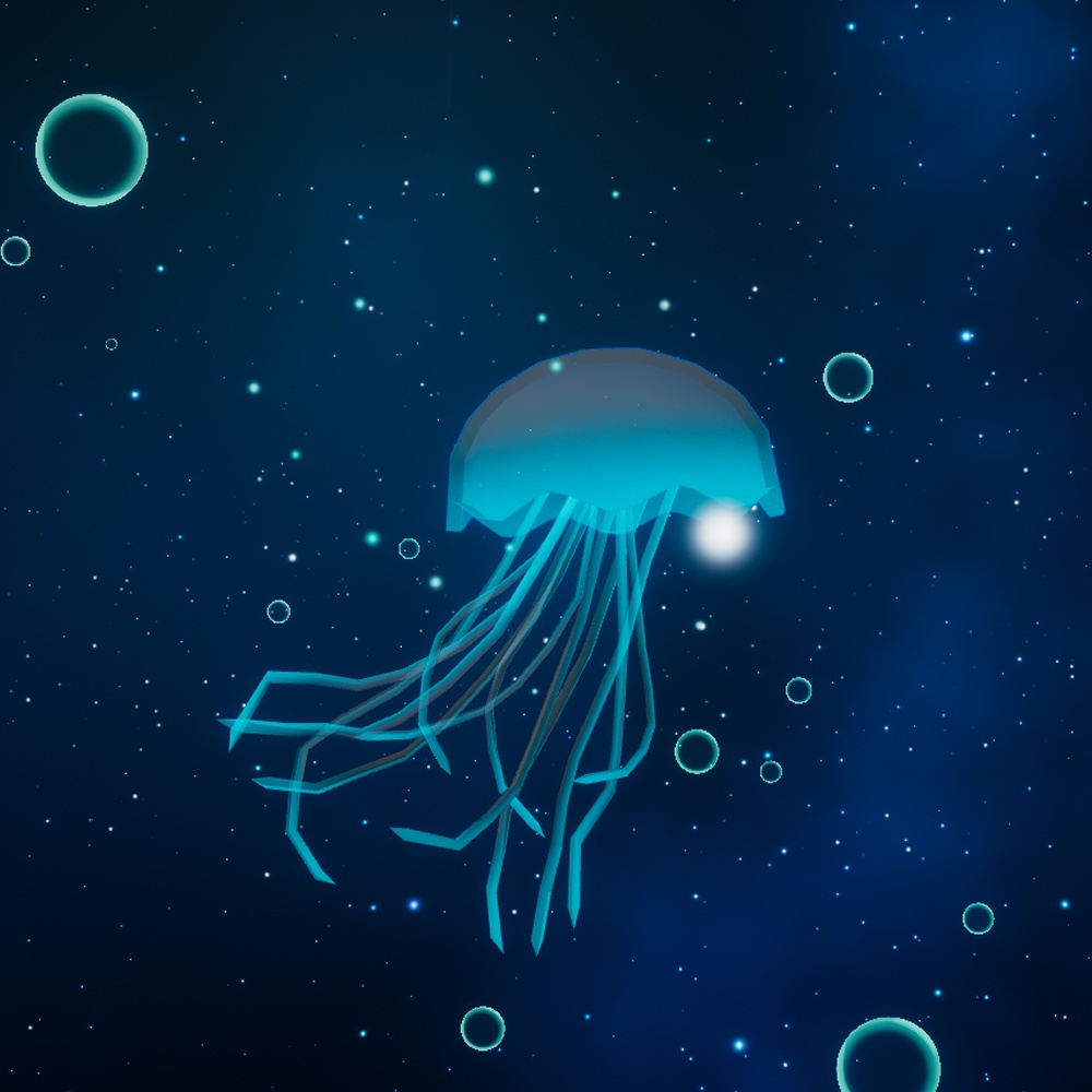 フワフワくらげペット