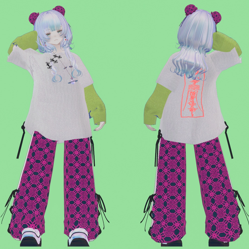 【マリシア/Marycia】チャイナチックルーズセットアップ