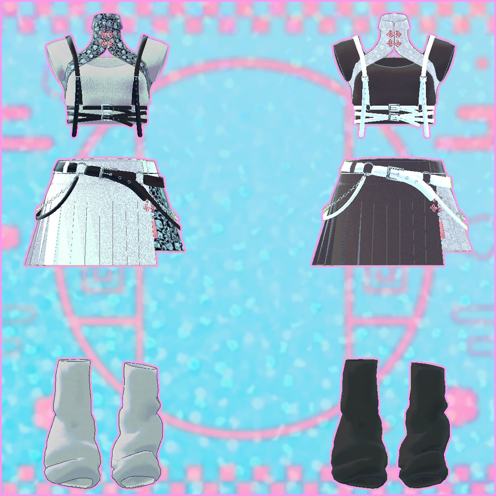 SUMMER MINI SKIRT SETUP【マリシア専用】