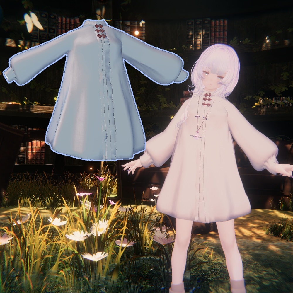 【マリシア対応】シャツワンピース