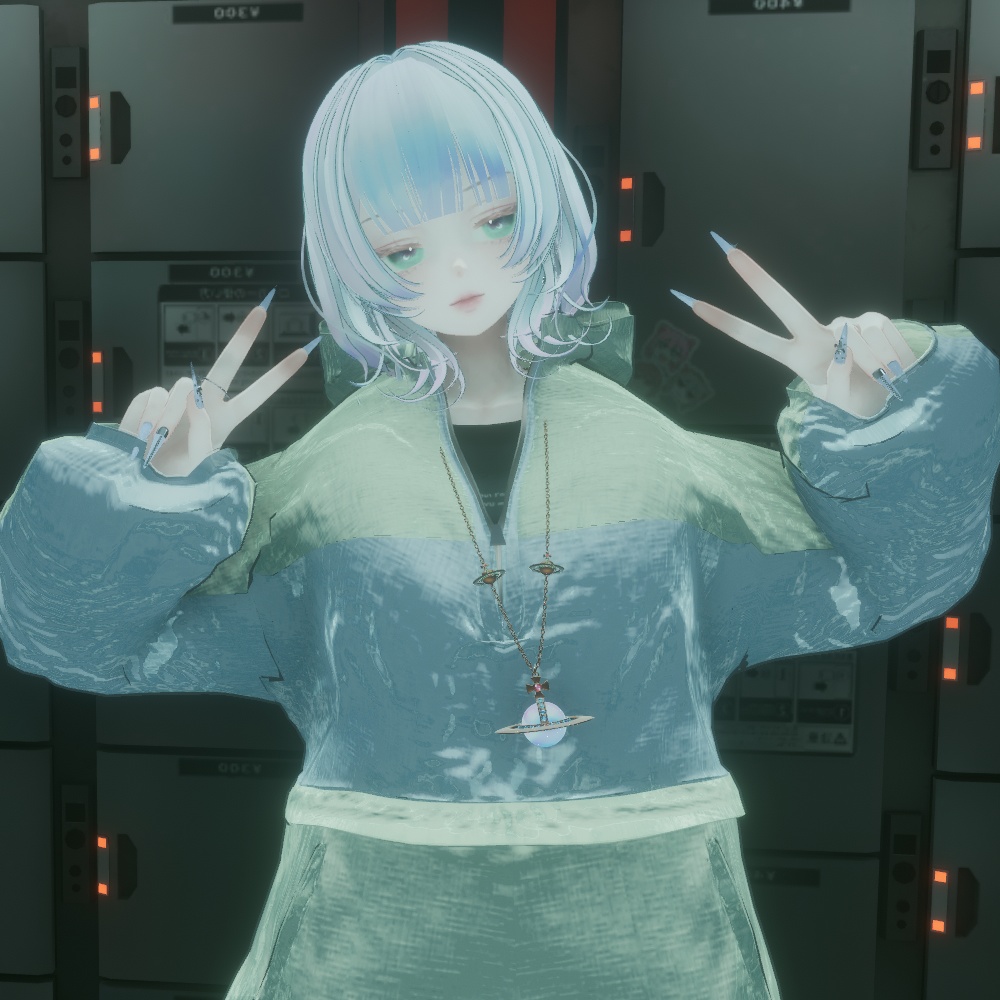 【shinra森羅】オーバーサイズナイロンパーカーセットアップ