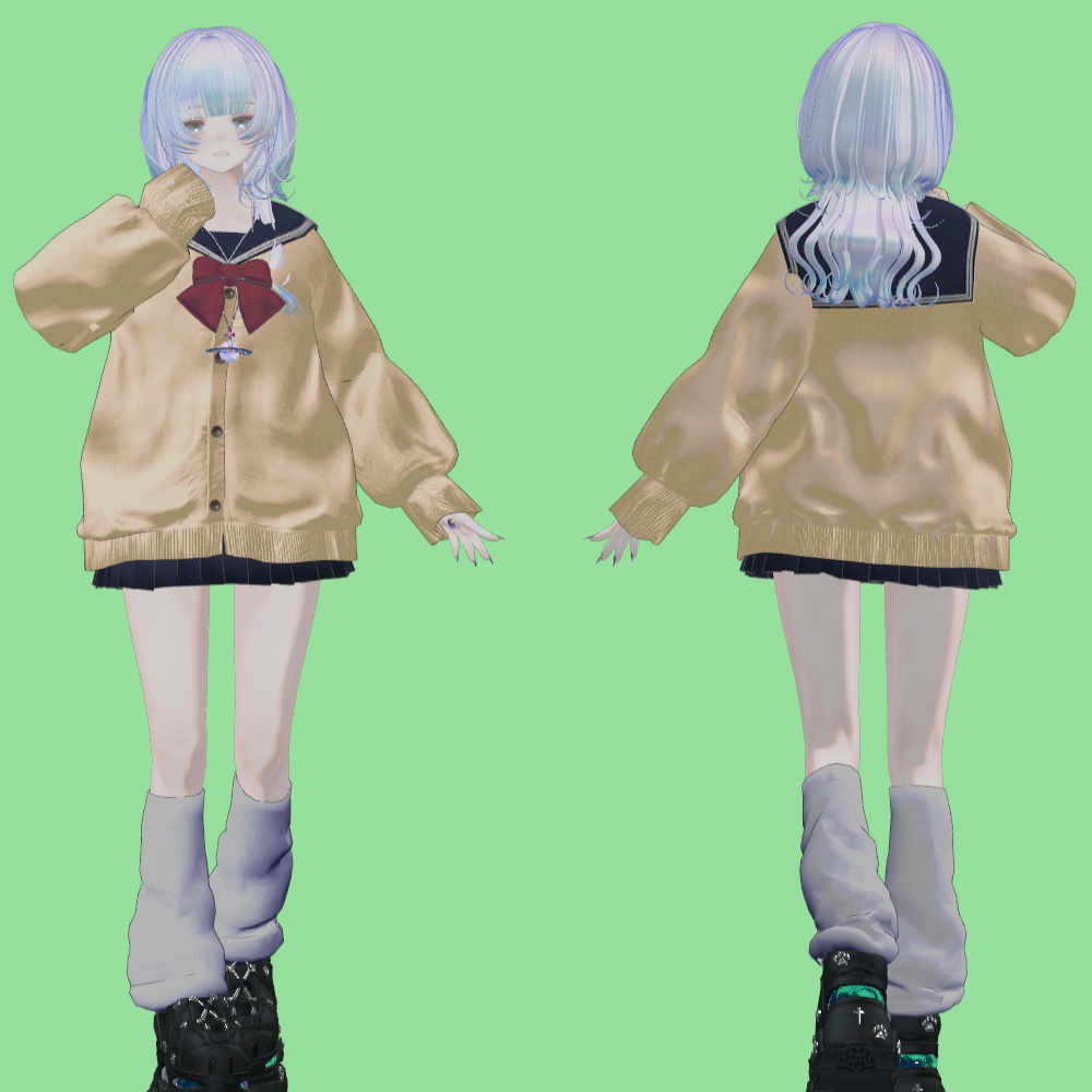 【マリシア対応】School Sailor