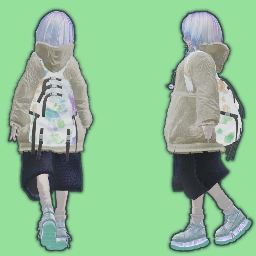 【リュック】oversize backpack