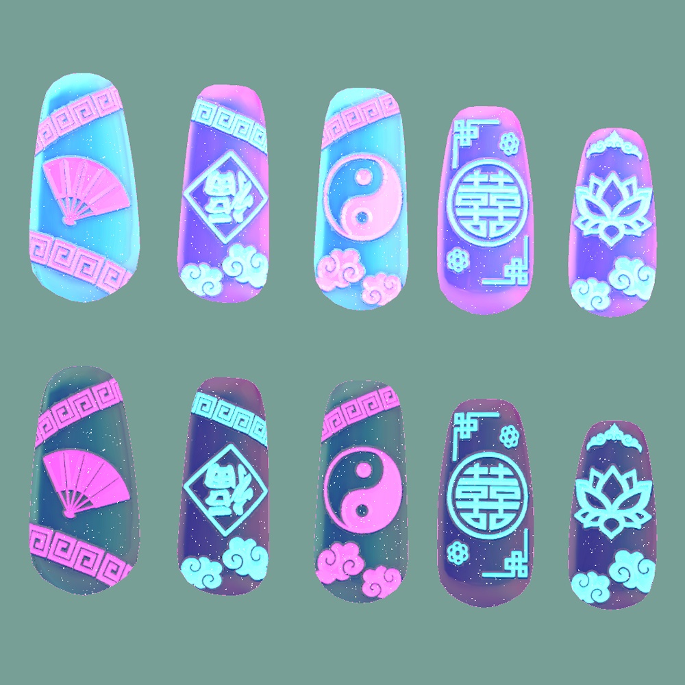 【マリシア】チャイナチックネイル♥FREE♥