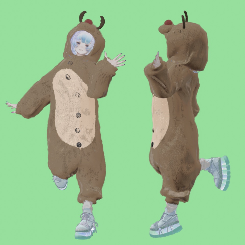 【マリシア/森羅】となかい着ぐるみ