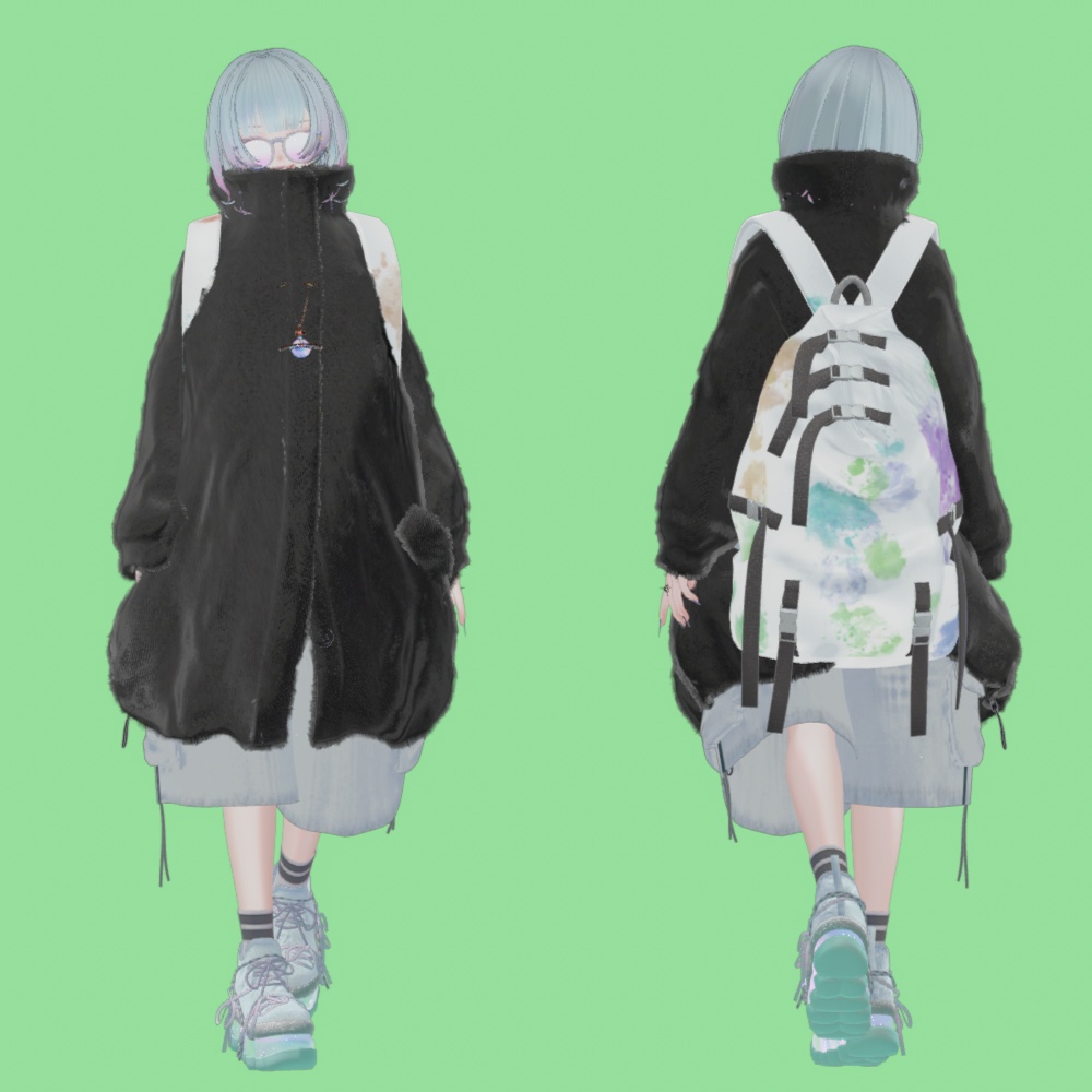 【森羅/shinra対応】balloon coat