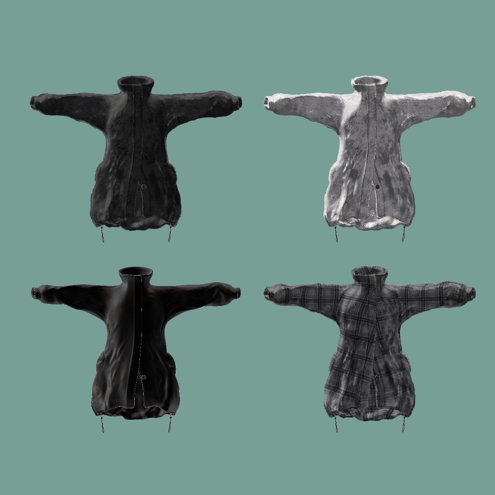 【森羅/shinra対応】balloon coat