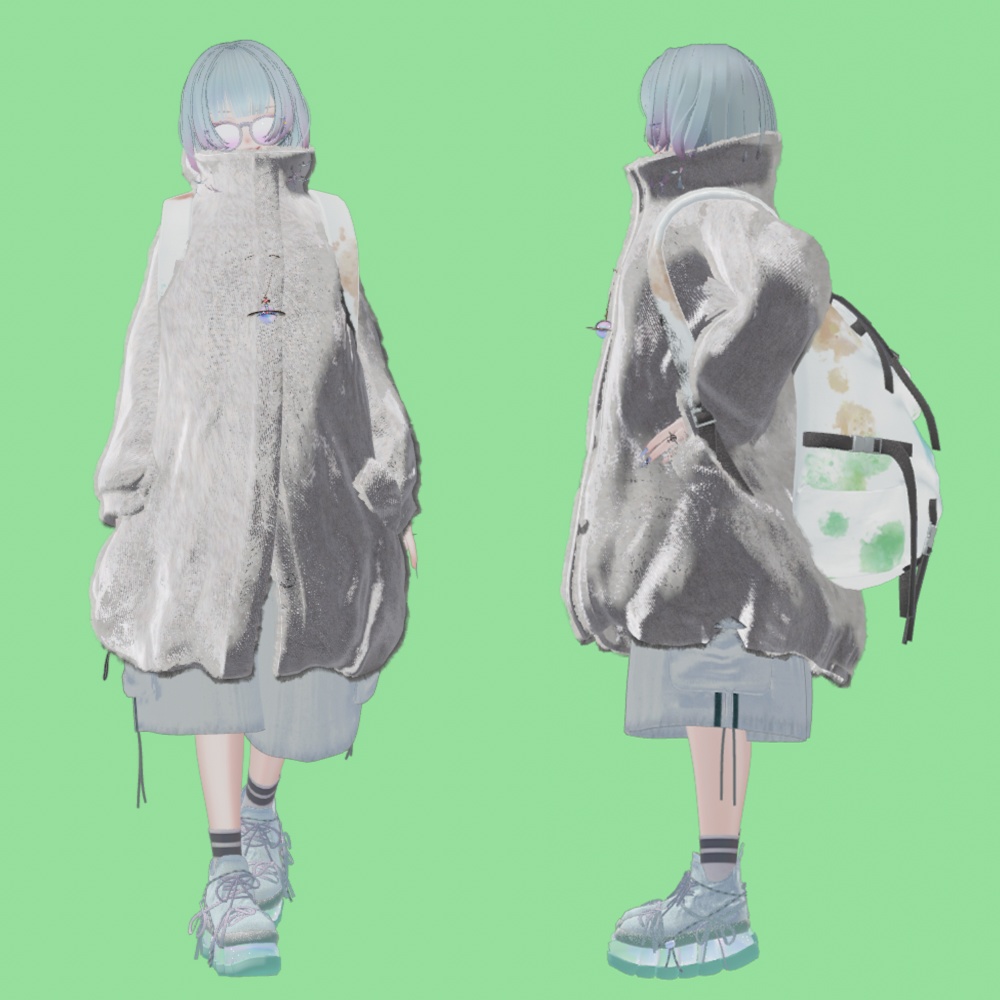 【森羅/shinra対応】balloon coat